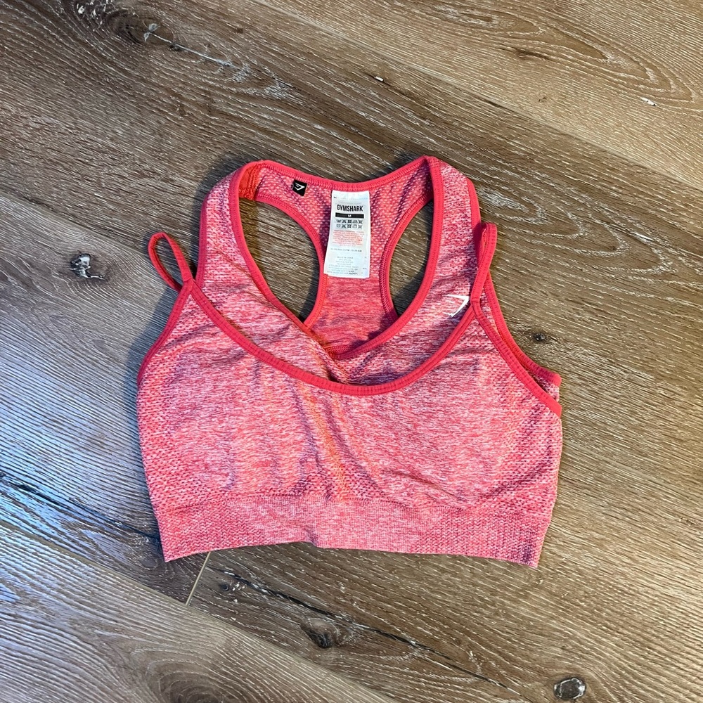Gymshark adapt sports bra in Barbie pink, size M